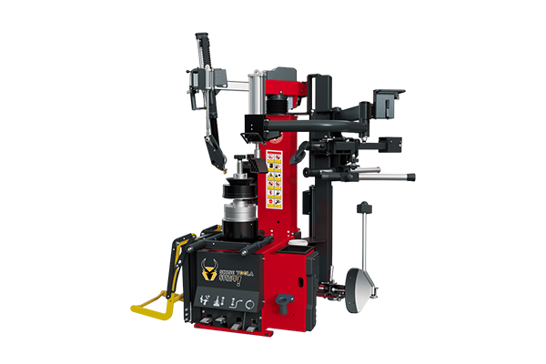 中心法兰锁紧侧摆臂自动轮胎拆装机
